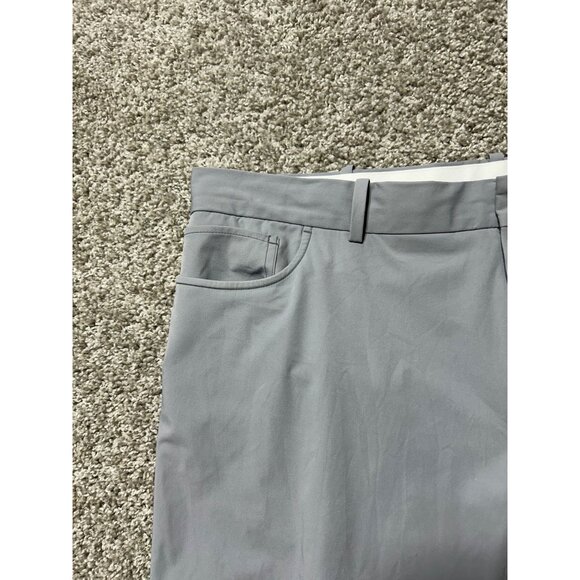RLX Ralph Lauren Mens Sz 40x30 Gray Golf Pants Straight Fit - Picture 3 of 14
